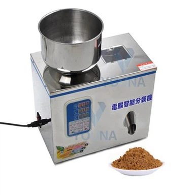 Máquina llenadora manual de polvo de especias de 5-50 g
