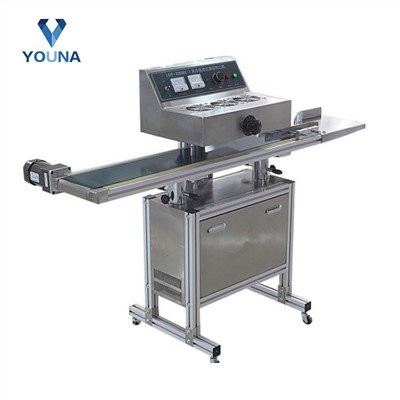 Máquina automática de sellado de tapas por inducción