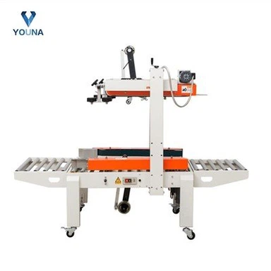 Máquina selladora de cartón semiautomática