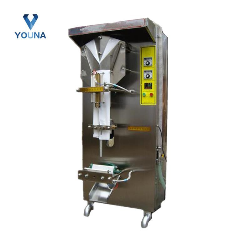 Empaquetadora de líquidos automática vertical