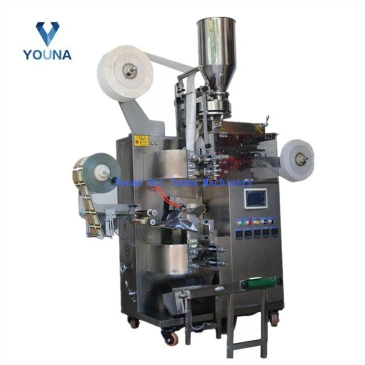 automatic filter bag tea packing machine with tag and thread (4)