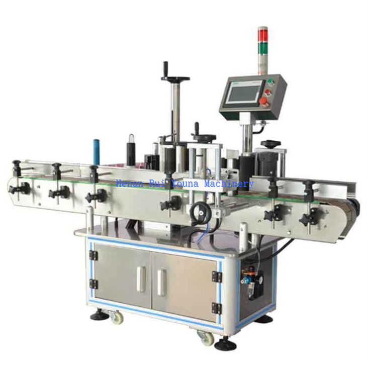 Máquina etiquetadora de latas redondas