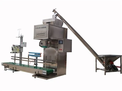Máquina llenadora y pesaje de bolsas en polvo de harina de trigo de 5-50 kg