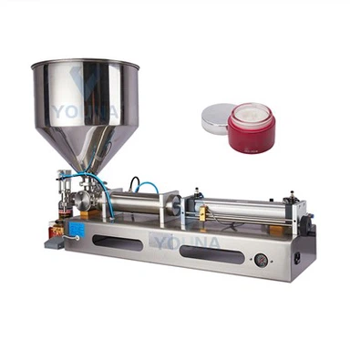 Máquina automática de llenado de crema corporal