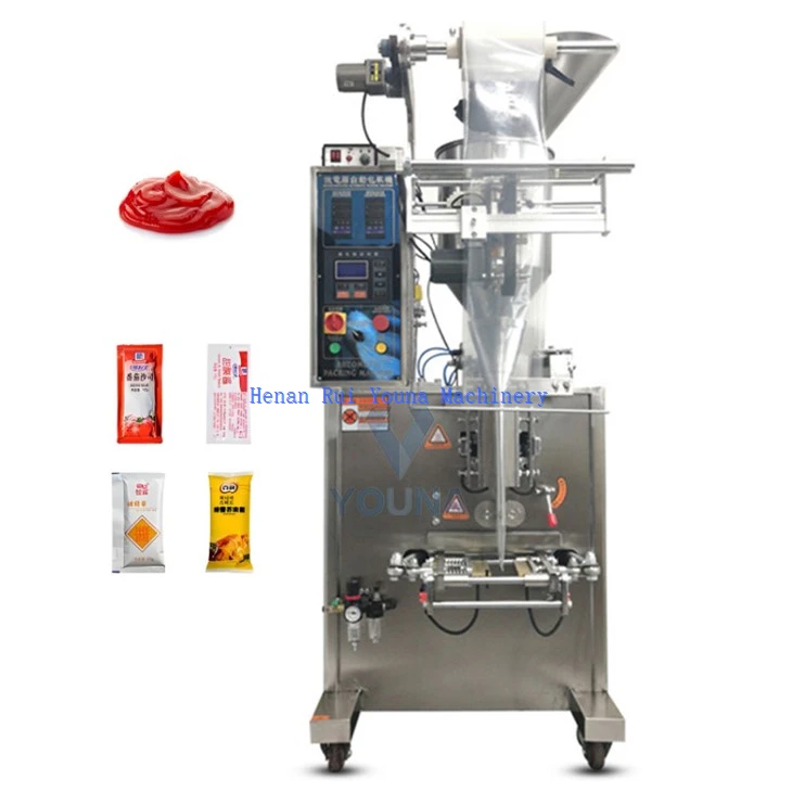 Empaquetadora automática para salsa de tomate