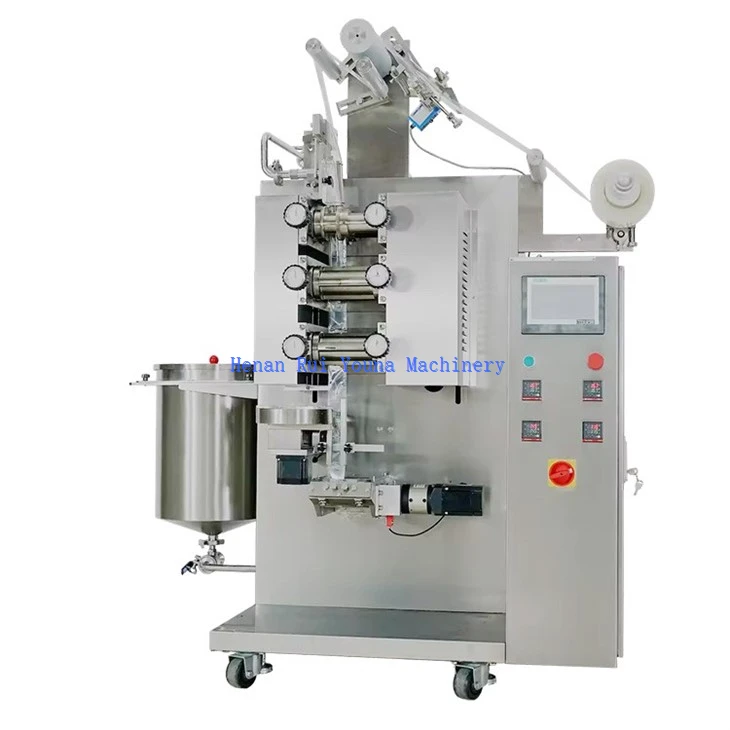 Automatic Plastic Bag Sauce Liquid Paste Packing Machine